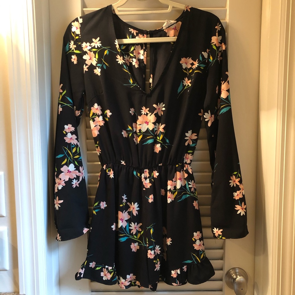 Floral romper - Size S